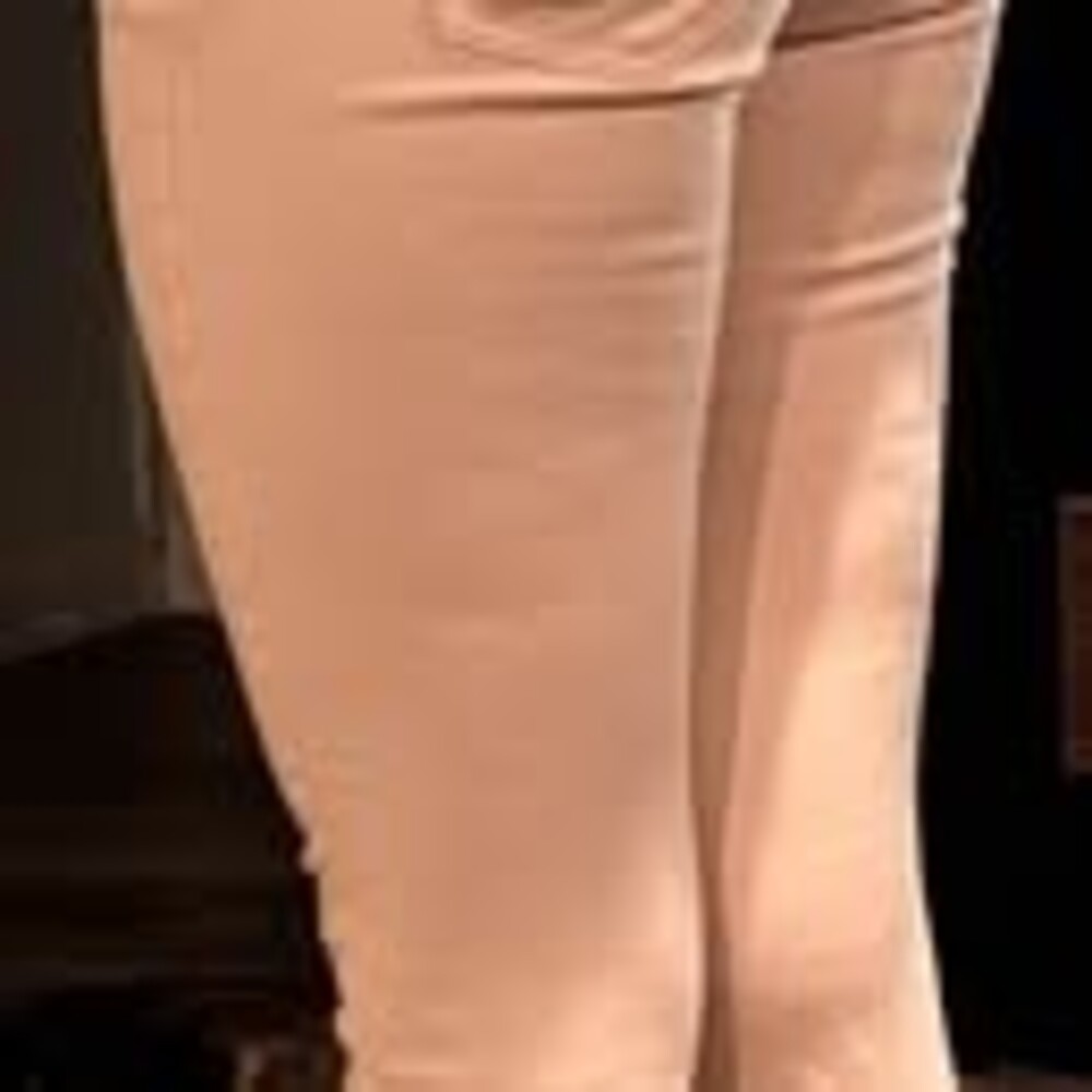 Summer Capri Alert- AG Skinny Crop Jeans in Light Pink